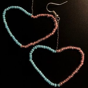 Harry Styles Fine Line inspired Heart Earrings